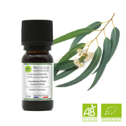 Radiated Eucalyptus Organic* Essential Oil 100% Pure & Natural